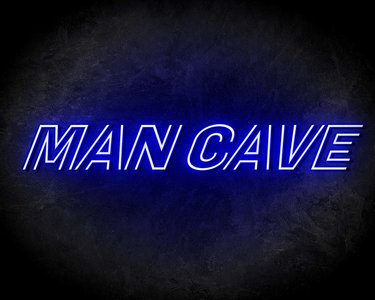 MAN CAVE neon sign - LED neon reclame bord neon letters verlichting