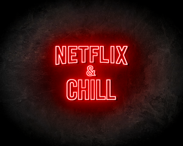 Netflix & Chill LED Neon Sign - Neon verlichting