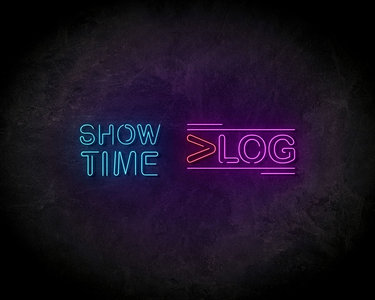 Showtime Neon Sign - Licht reclame 