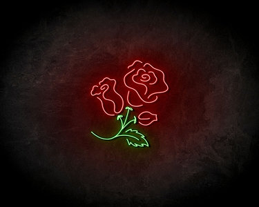 Roses LED Neon Sign - Neon verlichting
