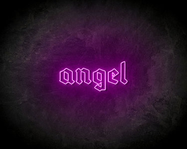 Angel Neon Sign - Neonreclame borden