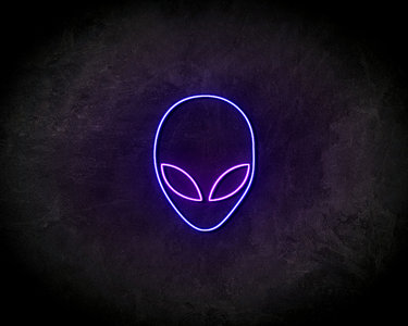 Alien Neon Sign - Neonreclame borden