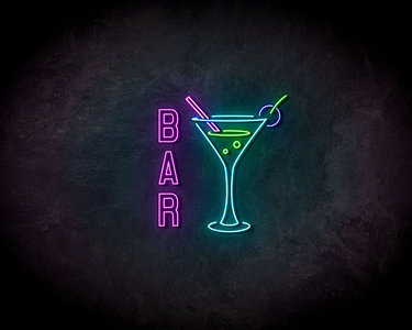 Bar Neon Sign - Neonreclame borden