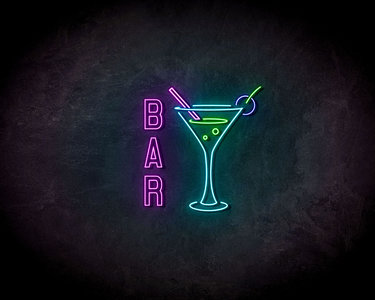 Bar Neon Sign - Neonreclame borden