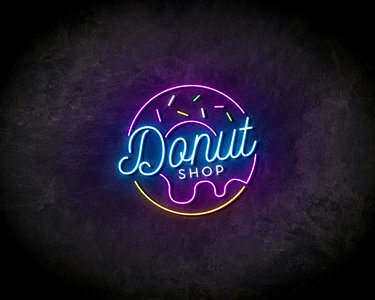 Donut Shop LED Neon Sign - Neon verlichting