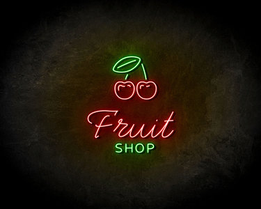 Fruit Shop LED Neon Sign - Neon verlichting