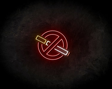 No Smoke Neon Sign - Neonreclame borden