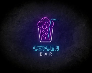 Oxygen Bar LED Neon Sign - Neon verlichting