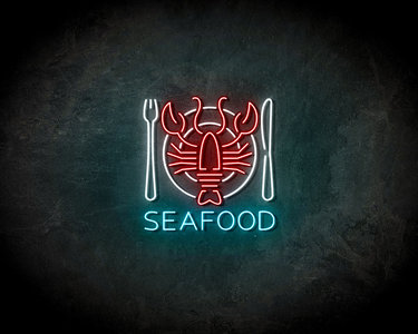 Seafood Lobster Neon Sign - Licht reclame 