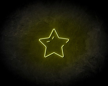 Star Neon Sign - Neonreclame borden