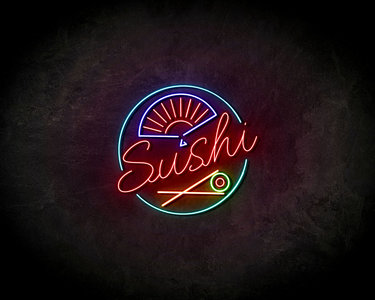Sushi Neon Sign - Licht reclame 