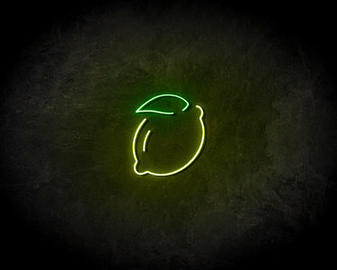 Lemon Neon Sign - Neonreclame borden