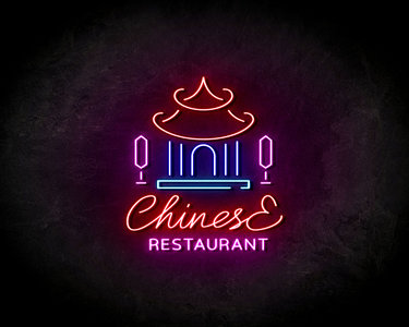 Chinese Restaurants Neon Sign - Licht reclame 