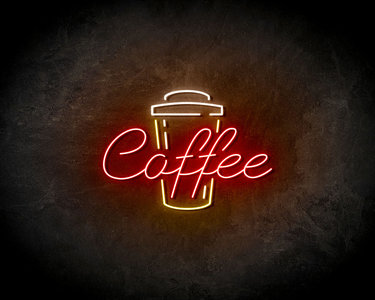 Coffee Neon Sign - Neonreclame borden