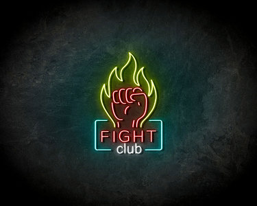 Fight Club LED Neon Sign - Neon verlichting