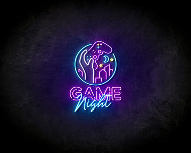 Game Night LED Neon Sign - Neon verlichting