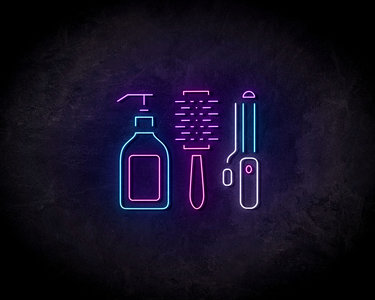 Hair Products LED Neon Sign - Neon verlichting