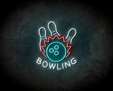 Bowling Neon Sign - Licht reclame 