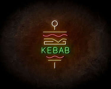 Kebab Neon Sign - Neonreclame borden