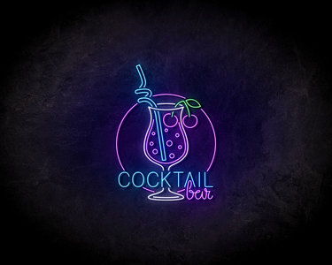 Cocktail bar LED Neon Sign - Neon verlichting
