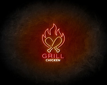 Grill chicken LED Neon Sign - Neon verlichting