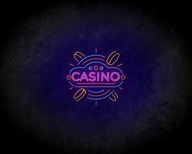 Casino LED Neon Sign - Neon verlichting