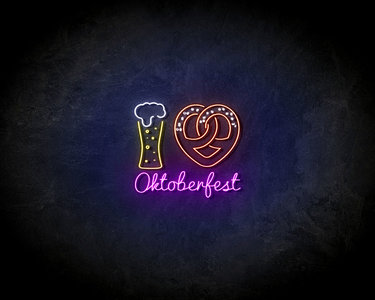 Oktoberfest bier LED Neon Sign - Neon verlichting