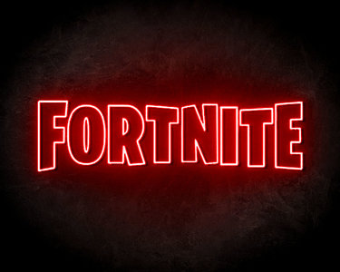 Fortnite - LED neon reclame bord