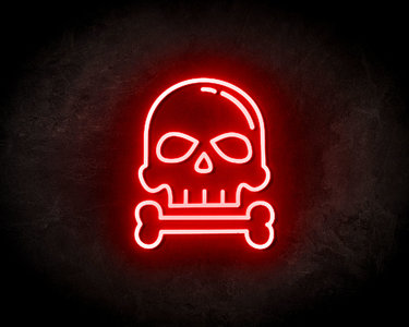 Dead Skull Neon Sign - Neonreclame borden