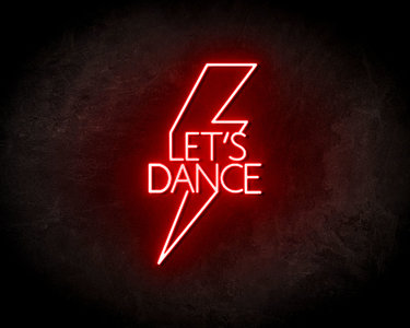 Lets Dance Neon Sign - Neonreclame borden