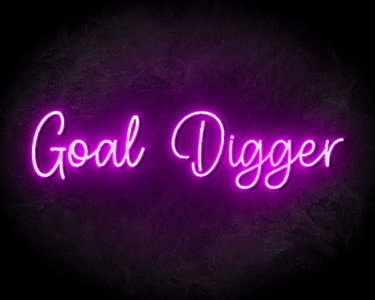 Goal Digger neon sign - LED neon reclame bord