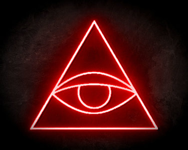 Evil Eye Neon Sign - Neonreclame borden