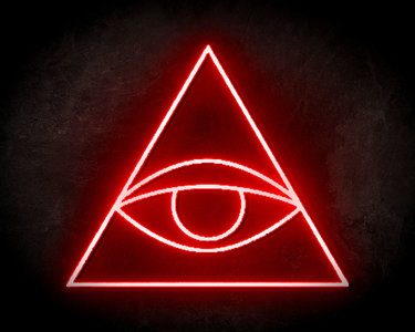 Evil Eye Neon Sign - Neonreclame borden