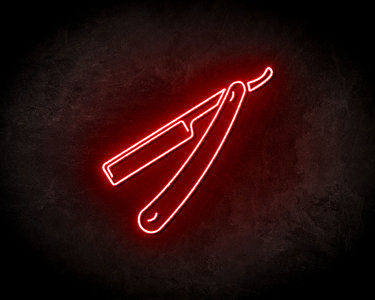 Razor Blade Neon Sign - Neonreclame borden