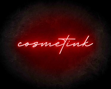 Cosmetink neon sign - LED neon reclame bord