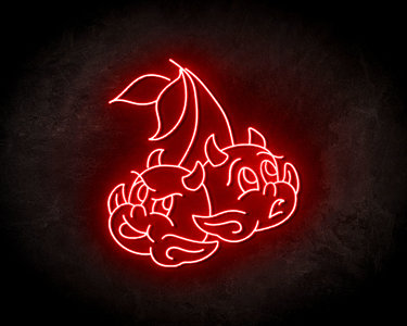 Devil Cherry neon sign - LED neon reclame bord