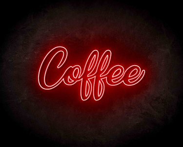 Coffee Neon Sign - Neonreclame borden