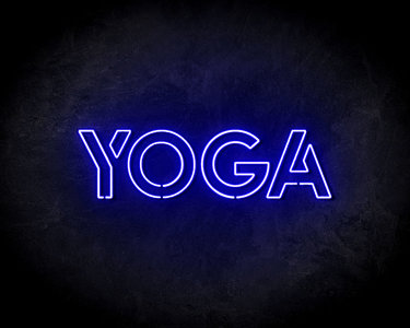 Yoga Neon Sign - Neonreclame borden
