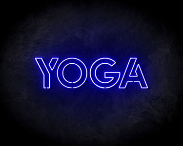 Yoga Neon Sign - Neonreclame borden