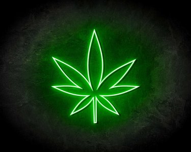 WEED neon sign - LED neon reclame borden