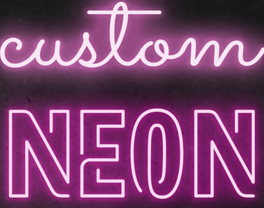 Custom Neon Sign offerte & ontwerpen