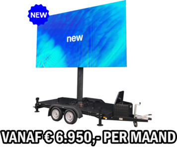 Mobiel LED scherm 18m2 XXL - Verhuur 1 maand