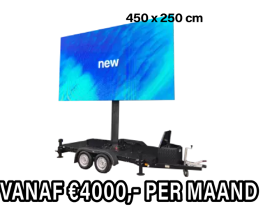 Mobiel LED scherm 12m2 - Verhuur 1 maand