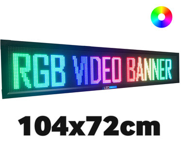 UltraPro LED video lichtkrant 104*72cm - RGB